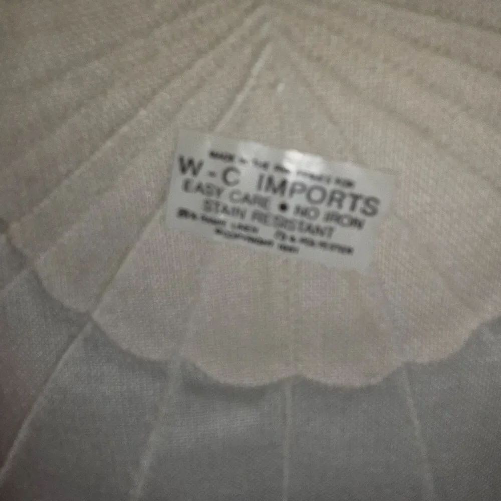 Vintage W-C Imports Embroidered Cocktail Napkins – New Old Stock